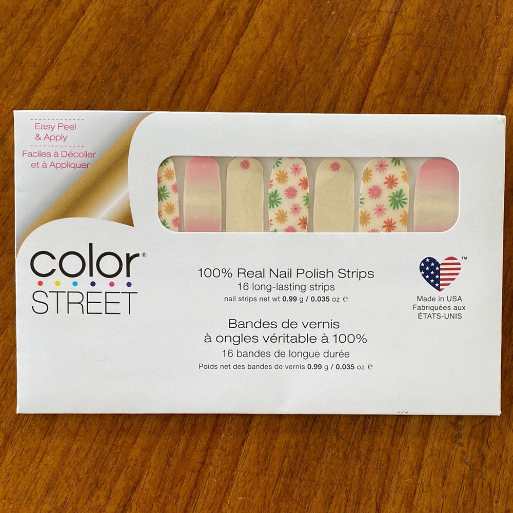4/$25 Color Street Polish Strips NWT unopened “Free Spirited”